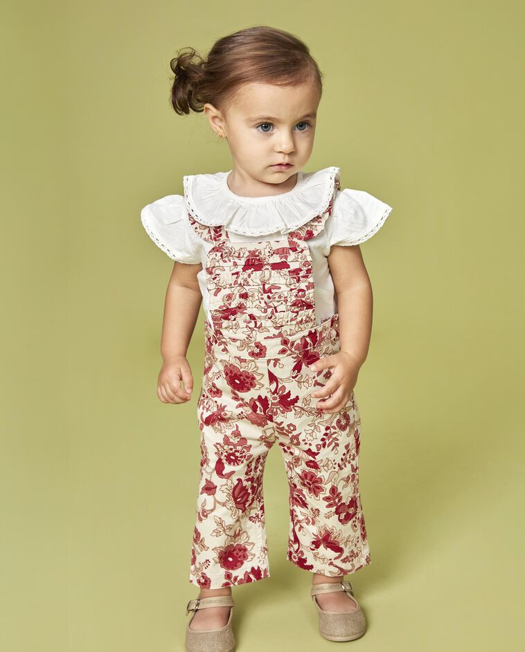 Pantal&oacute;n con tirantes piedra