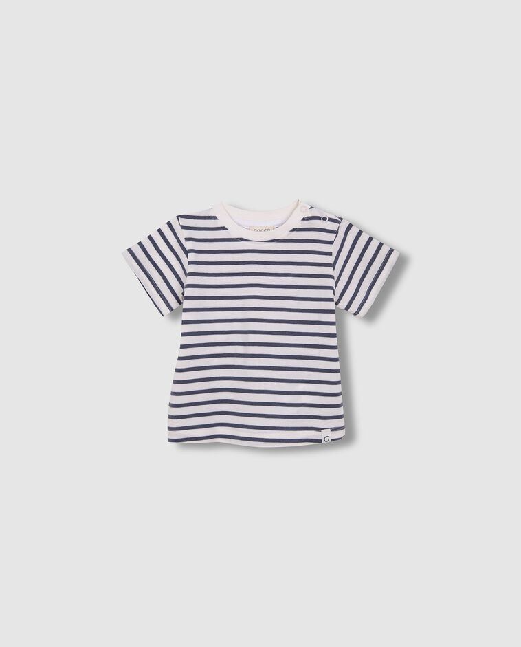 Camiseta marinera blanco