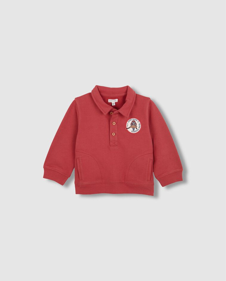 Sudadera summer print coral