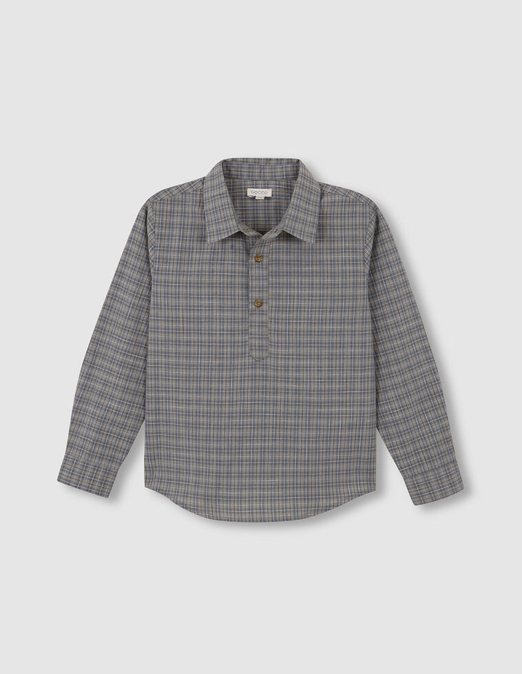 Camisa cuadros verde