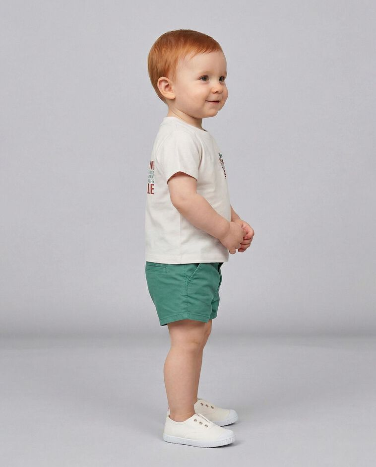 Pantal&oacute;n corto verde