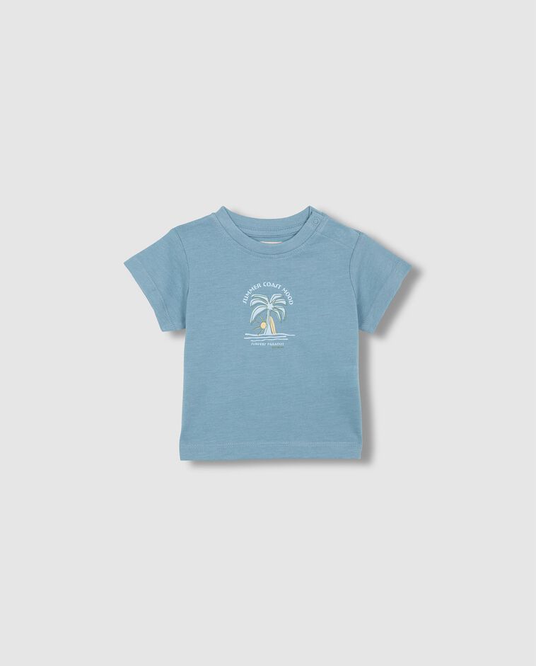 Camiseta summer azul