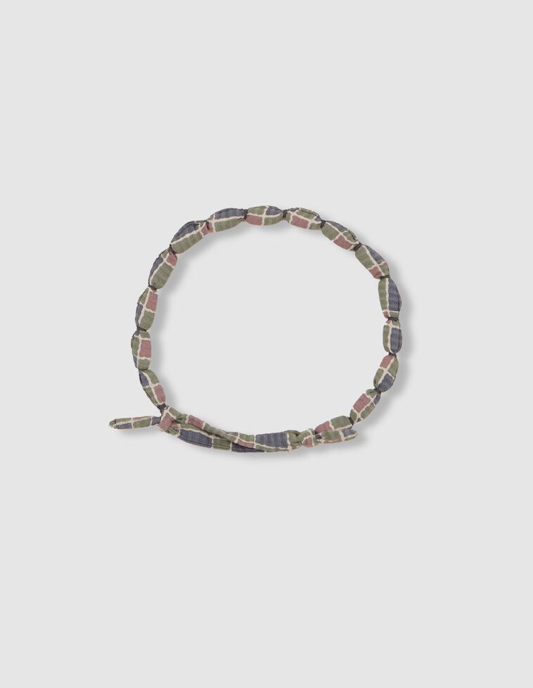 Collar acolchado azul claro