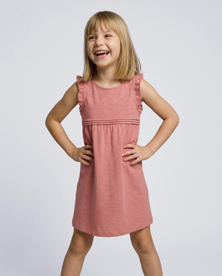 Vestido de punto rosa
