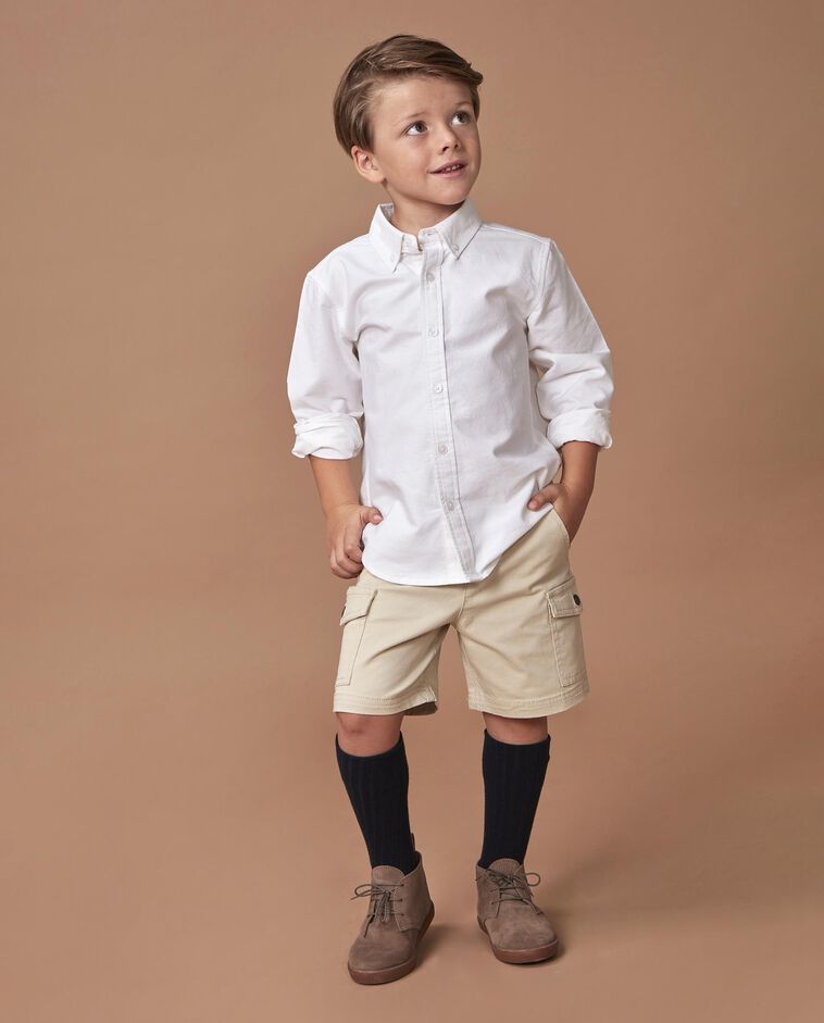 Pantal&oacute;n cargo piedra ni&ntilde;o