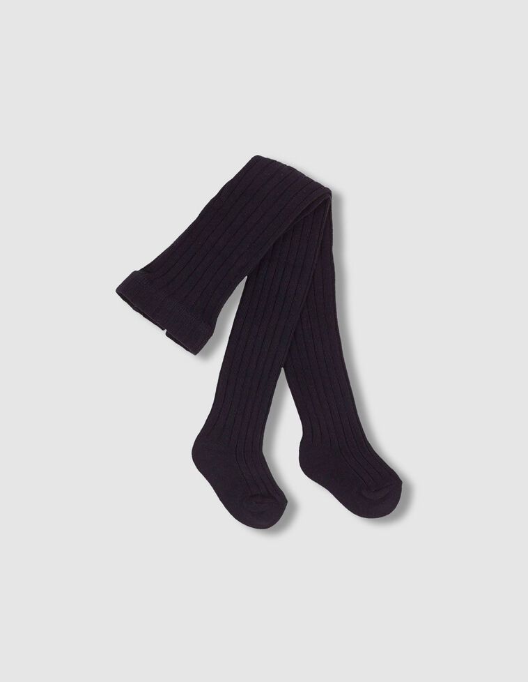 Leotardos b&aacute;sicos canal&eacute; azul marino