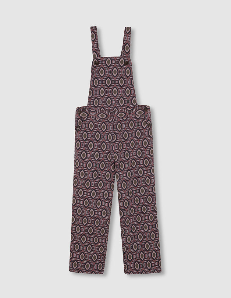 Peto estampado morado