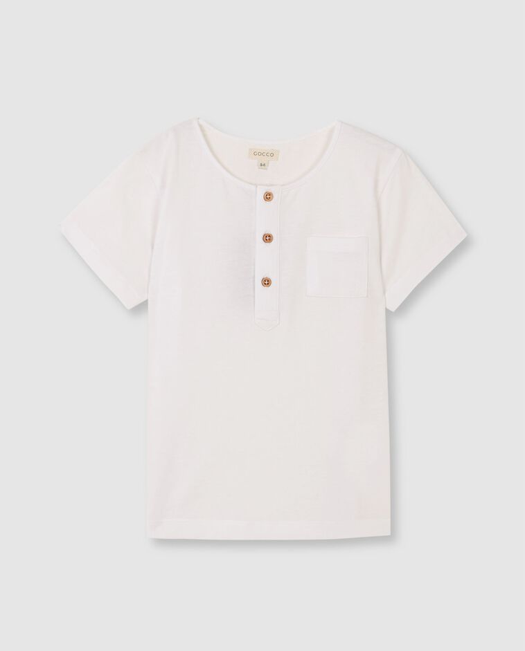 Camiseta panadera blanco