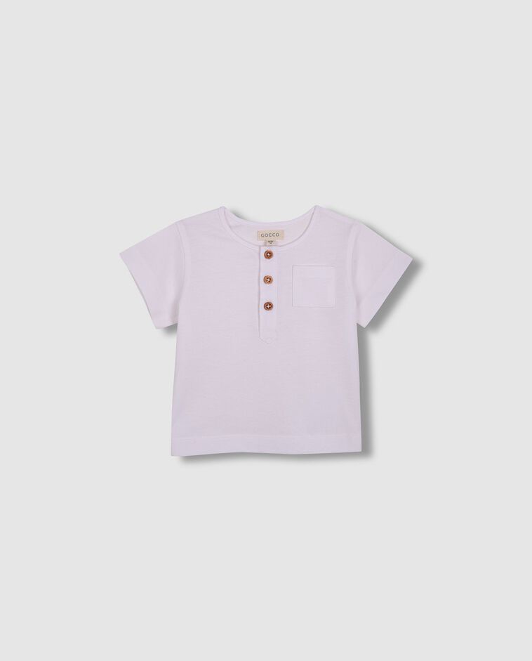 Camiseta panadera blanco