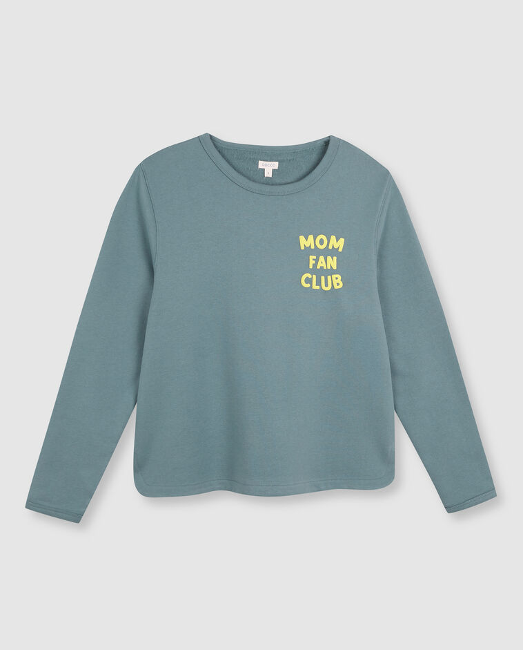 Sudadera madre verde