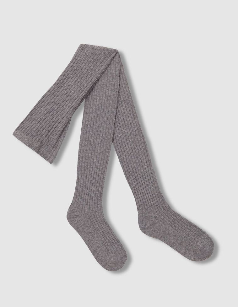 Leotardos de canal&eacute; gris