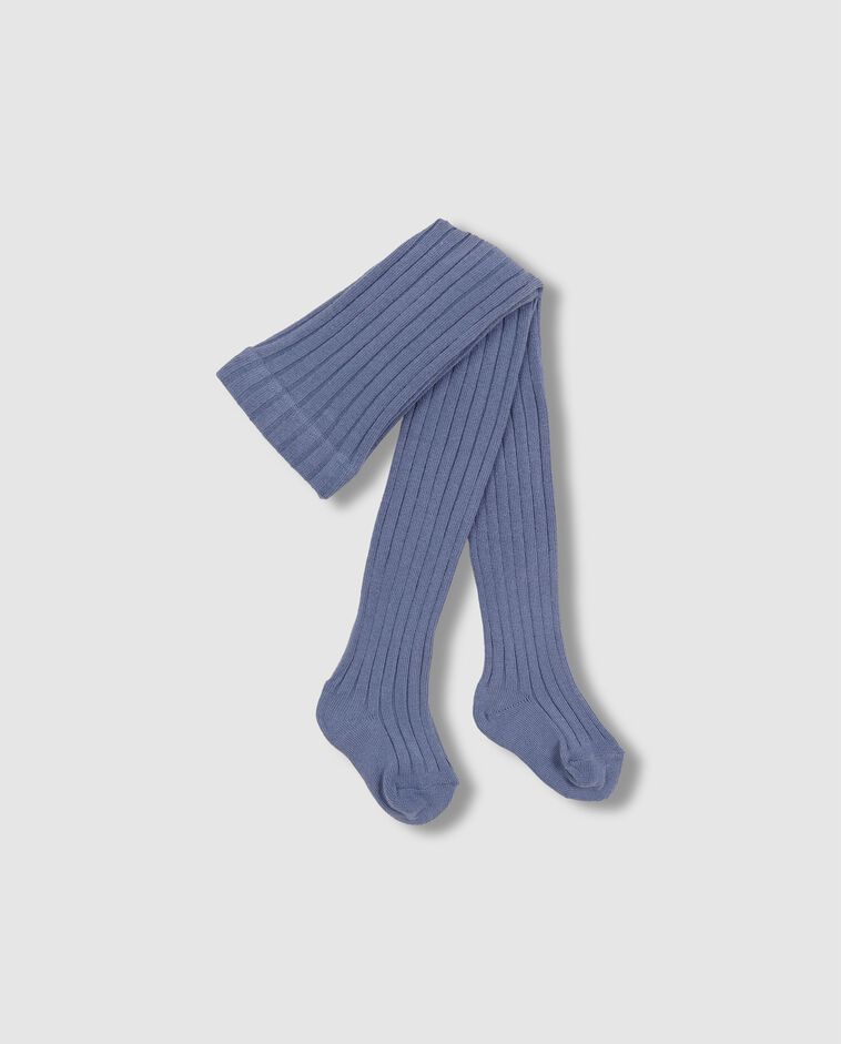 Leotardos b&aacute;sicos de canal&eacute; azul claro