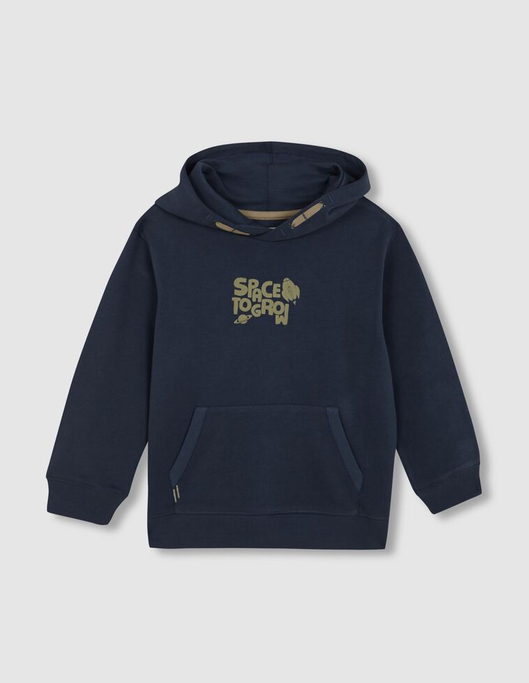 Sudadera print space verde