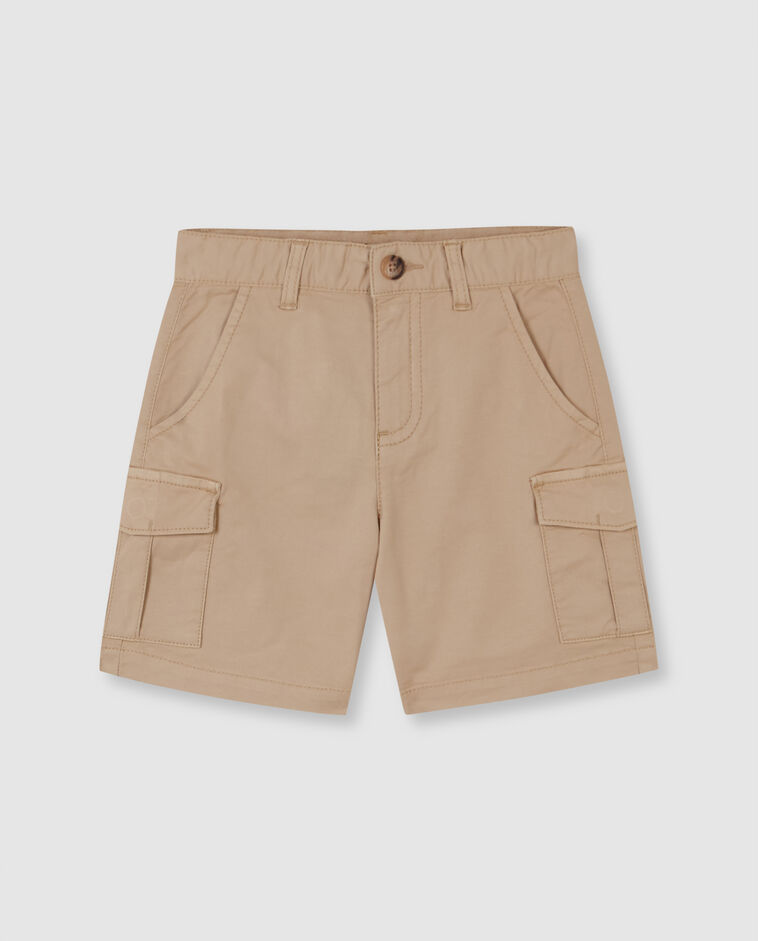 Pantal&oacute;n corto cargo marr&oacute;n