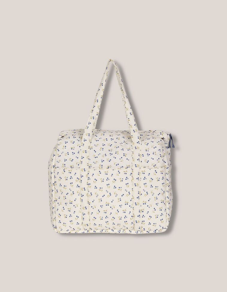 Bolsa estampada de carro crudo