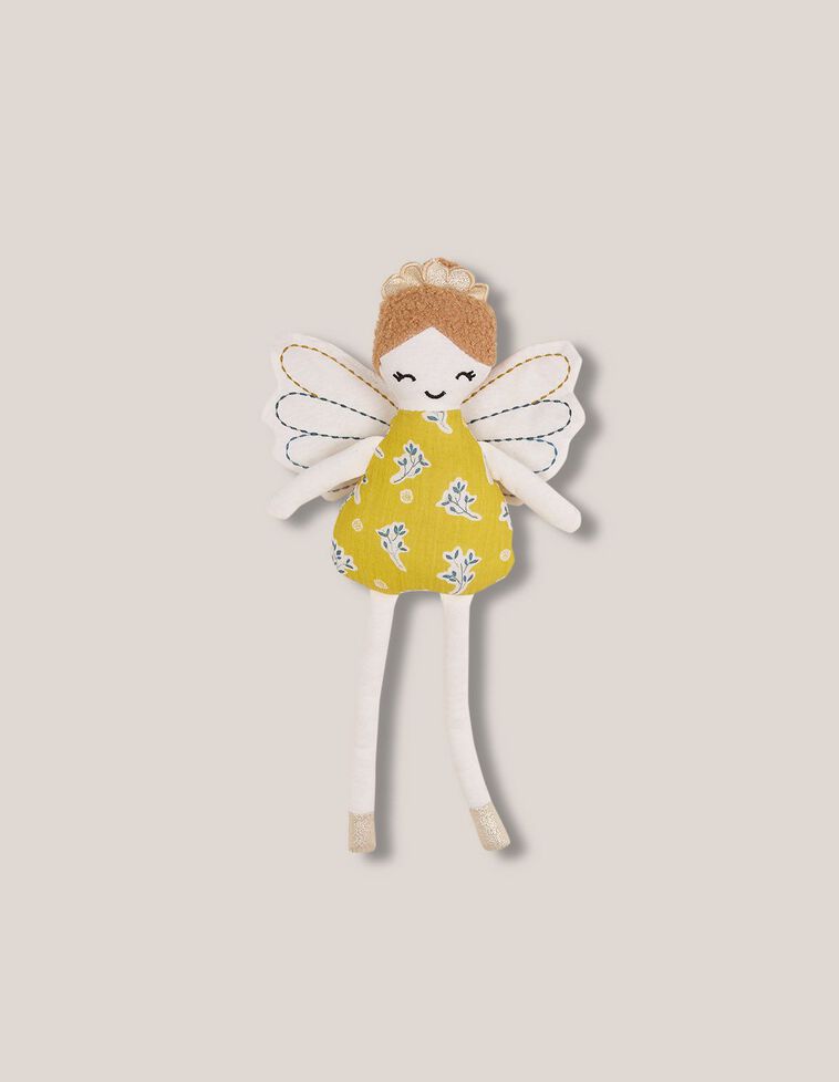 Muñeca estampada amarillo