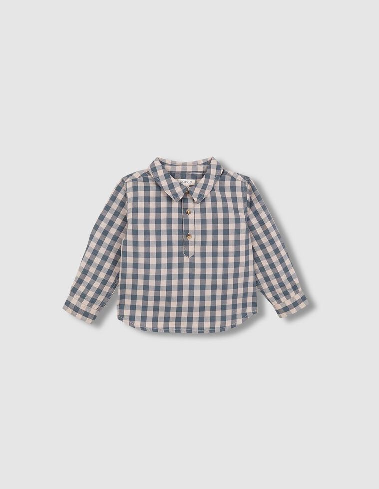 Camisa de cuadros verde