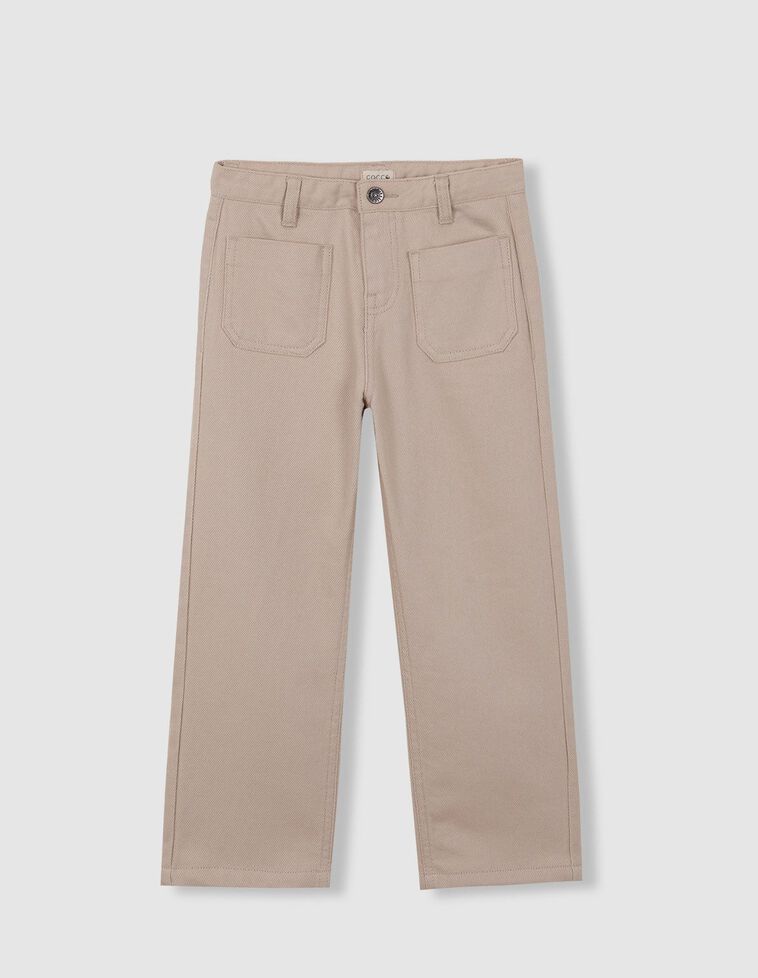 Pantalón largo piedra