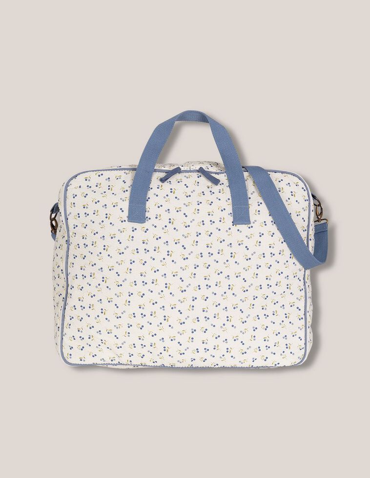 Maleta estampada crudo