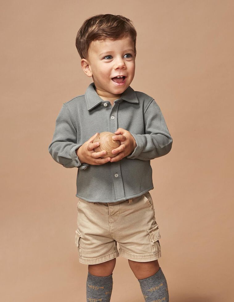 Pantal&oacute;n cargo piedra