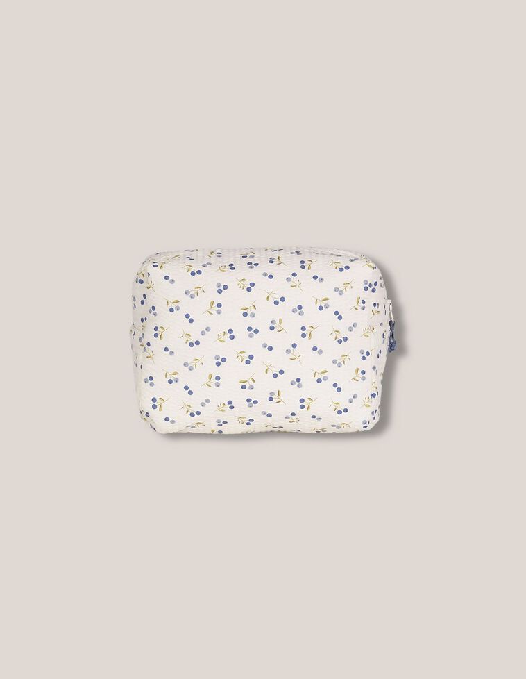 Neceser estampado crudo